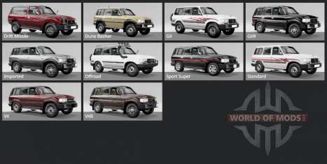 Toyota Land Cruiser Black Pearl for BeamNG Drive