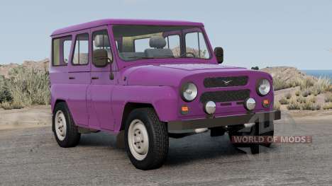 UAZ-31514 Hippie Green for BeamNG Drive