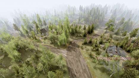 Dense forest new for Spin Tires