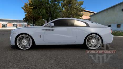 Rolls-Royce Wraith Gray Chateau for American Truck Simulator
