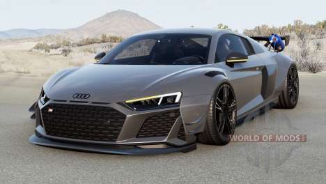 Audi R8 Gray Chateau for BeamNG Drive