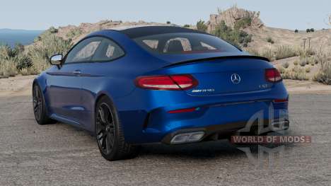 Mercedes-AMG C 63 S Oxford Blue for BeamNG Drive