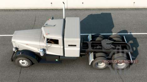Peterbilt 350 Gray Nickel for American Truck Simulator
