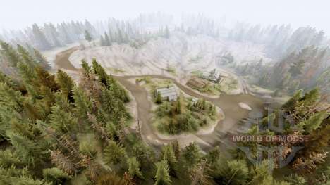 Dense forest new for Spin Tires