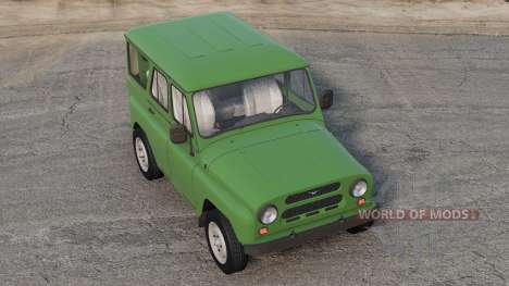 UAZ-31514 Hippie Green for BeamNG Drive