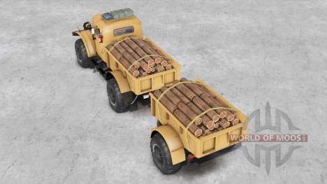 ZIL-157 Lumberjack for Spin Tires