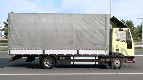 Iveco EuroCargo Very Pale Yellow for Euro Truck Simulator 2