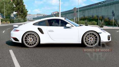 Porsche 911 White Lilac for Euro Truck Simulator 2