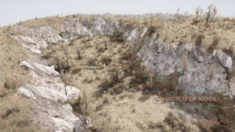 Mydlniki abandoned quarry for Spintires MudRunner