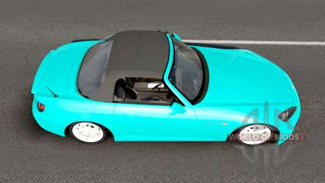 Honda S2000 Turquoise Blue for Euro Truck Simulator 2