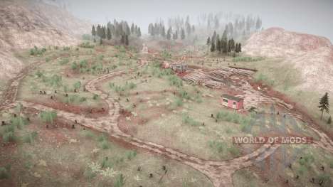 Red Rock County for Spintires MudRunner