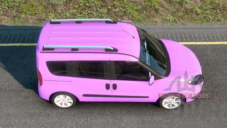 Fiat Doblo (152) 2015 Rich Brilliant Lavender for American Truck Simulator