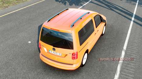Volkswagen Caddy Tree Poppy for American Truck Simulator