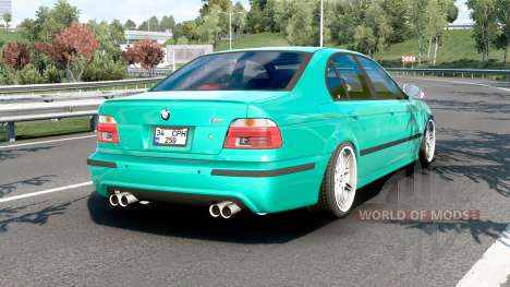 BMW M5 (E39) Persian Green for Euro Truck Simulator 2
