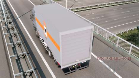 MAN F2000 BDF Oslo Gray for Euro Truck Simulator 2