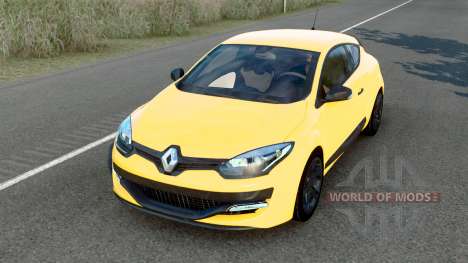 Renault Megane R.S. 2014 Banana Yellow for American Truck Simulator