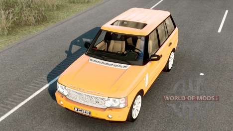 Land Rover Range Rover Lightning Yellow for American Truck Simulator