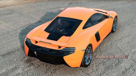 McLaren 650S Deep Saffron for BeamNG Drive