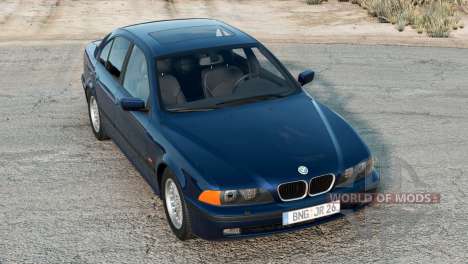 BMW 540i Sedan (E39) Queen Blue for BeamNG Drive
