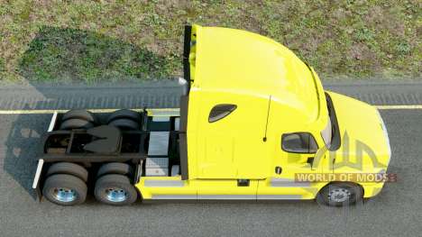 Freightliner Cascadia Maximum Yellow for American Truck Simulator