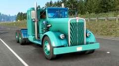 Kenworth 521 Medium Turquoise for American Truck Simulator
