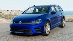 Volkswagen Golf Variant Phthalo Blue for BeamNG Drive