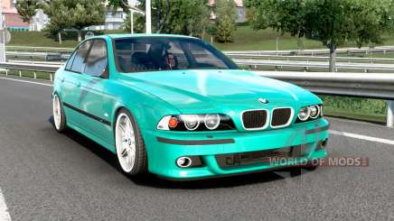 BMW M5 (E39) Persian Green for Euro Truck Simulator 2