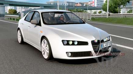 Alfa Romeo 159 Light Gray for Euro Truck Simulator 2