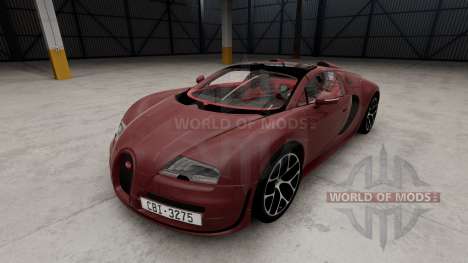 Bugatti Veyron v1.0 for BeamNG Drive
