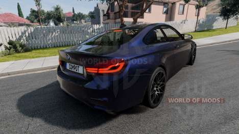 BMW M4 Coupe F82 2018 V1.0 for BeamNG Drive