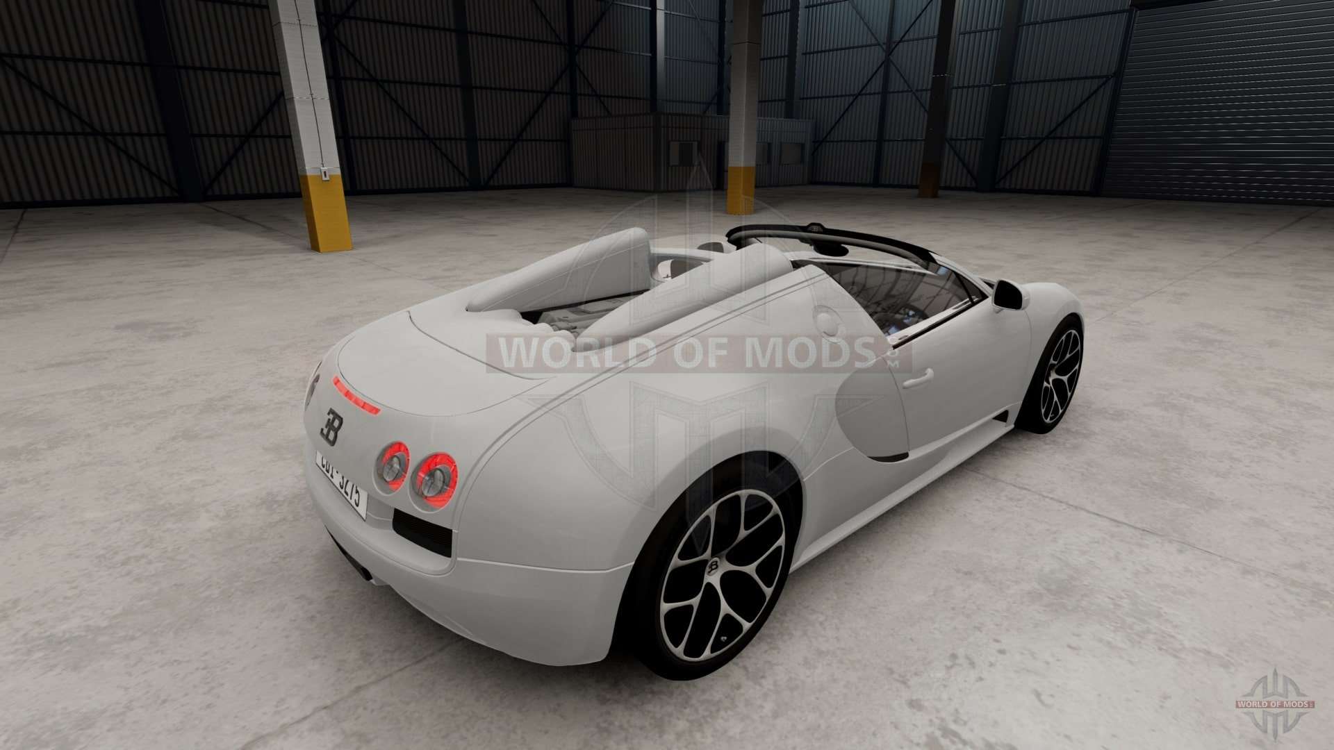 Bugatti Veyron v1.0 for BeamNG Drive