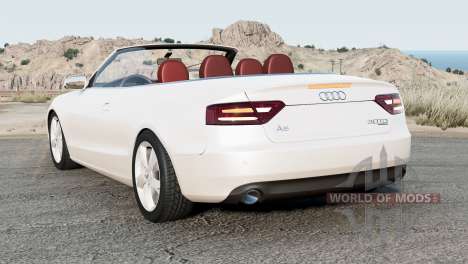 Audi A5 3.0 TDI Cabriolet (8T) 2009 for BeamNG Drive