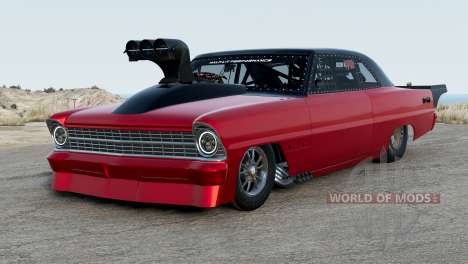 Chevrolet Chevy II Nova SS Drag Car 1967 for BeamNG Drive