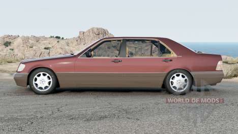 Mercedes-Benz S 600 L (Bm.140.057) 1994 for BeamNG Drive