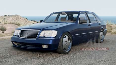 Mercedes-Benz S 600 L (Bm.140.057) 1994 for BeamNG Drive