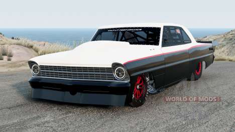 Chevrolet Chevy II Nova SS Drag Car 1967 for BeamNG Drive