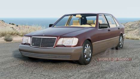 Mercedes-Benz S 600 L (Bm.140.057) 1994 for BeamNG Drive