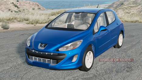 Peugeot 308 (T7) 2012 for BeamNG Drive