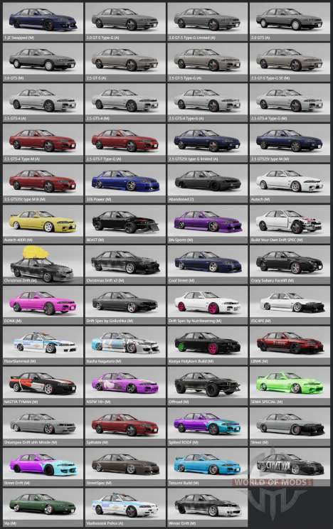 Nissan Skyline GTS25t TypeM (E-ECR33) 1997 for BeamNG Drive