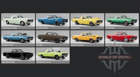 Holden Kingswood Ute (HG) 1970 for BeamNG Drive