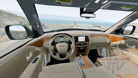 Infiniti QX56 5.6 (Z62) 2011 for BeamNG Drive