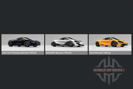 Mansory McLaren 720S First Edition 2018 for BeamNG Drive