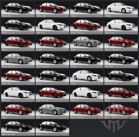 Honda Accord Sedan (CP) 2008 for BeamNG Drive