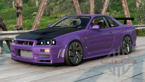 Nissan Skyline GT-R Nismo Z-Tune (BNR34) 2005 for BeamNG Drive