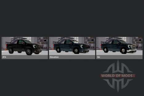 GMC Sierra AT4 Regular Cab (GMT1RG) 2022 for BeamNG Drive