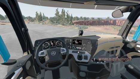 Mercedes-Benz Actros 6x4 (Br.963) 2017 for BeamNG Drive