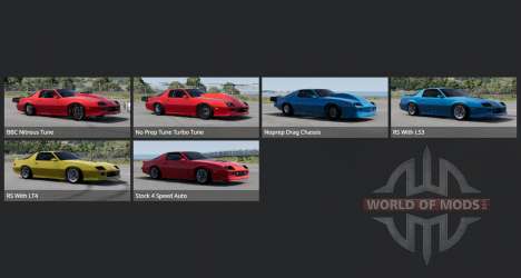 Chevrolet Camaro Z28 IROC-Z (1FP87) 1985 for BeamNG Drive
