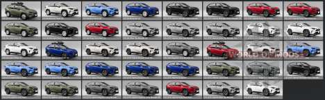 Toyota RAV4 Plug-in Hybrid (XA50) 2020 for BeamNG Drive