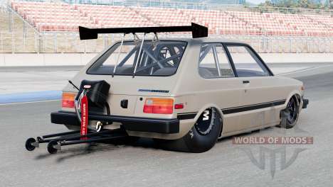Toyota Starlet 3-door Drag Edition (KP61) 1981 for BeamNG Drive