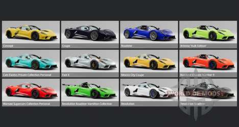 Hennessey Venom F5 Revolution Roadster 2023 for BeamNG Drive